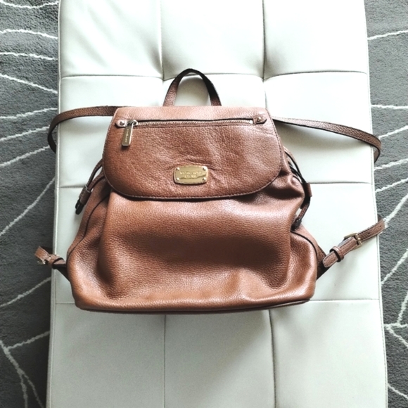 Michael Kors Pebbled Leather Back pack Bag - Picture 1 of 16